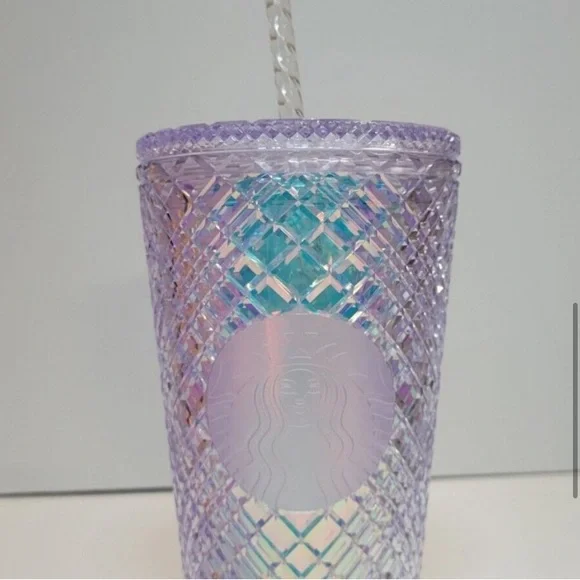 Starbucks Unicorn Jeweled Diamond Bling Tumbler HTF 2022 Grande 16 oz. NWT - Picture 3 of 12